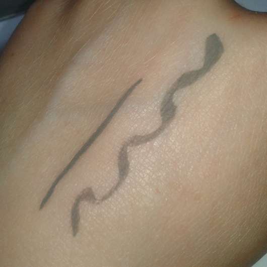 Test Eyeliner Manhattan Dip Eyeliner Waterproof, Farbe 109D anthracite Pinkmelon