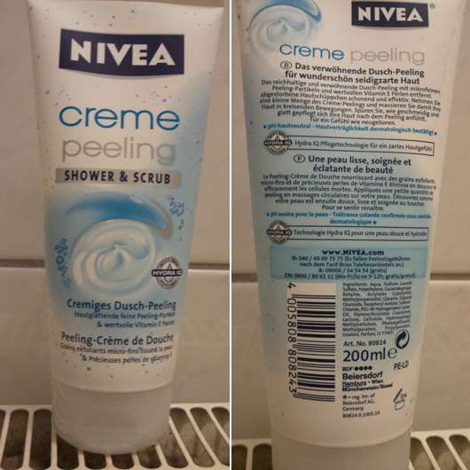 Nivea Creme Peeling Shower & Scrub Cremiges Dusch-Peeling