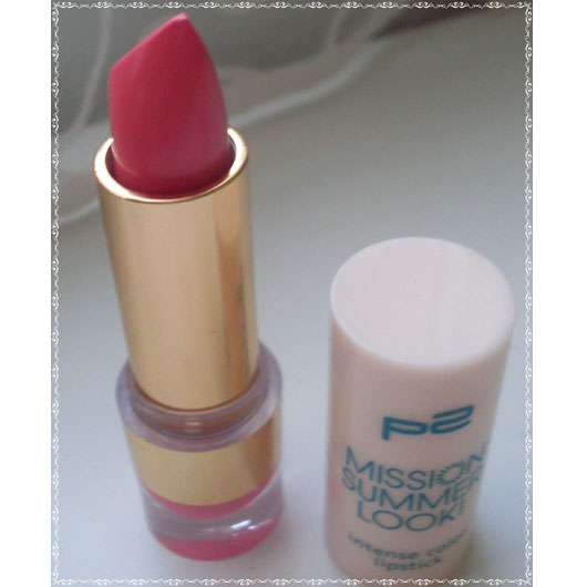 p2 mission summer look! intense colour lipstick, Farbe: 020 pretty in pink (LE)