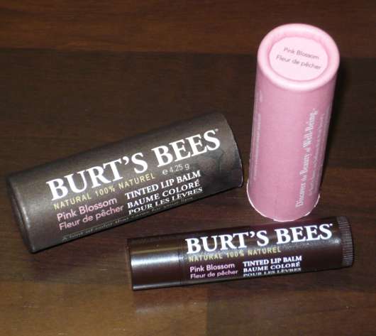Burt’s Bees Tinted Lip Balm, Farbe: Pink Blossom