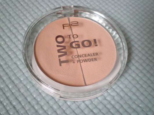 p2 two to go! concealer + powder, Farbe: 010 perfect on the way!