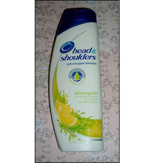 head&shoulders Anti-Schuppen Shampoo Lemongrass für schnell fettendes Haar