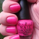 O.P.I. Nail Lacquer, Farbe: Strawberry Magherita