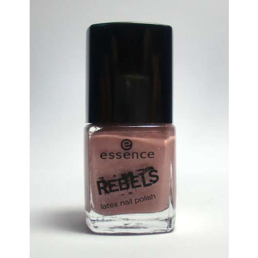 Produktbild zu essence rebels latex nail polish – Farbe: 01 mauve like a rockstar (LE)