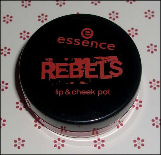 essence rebels lip & cheek pot, Farbe: 01 peach punk (LE)