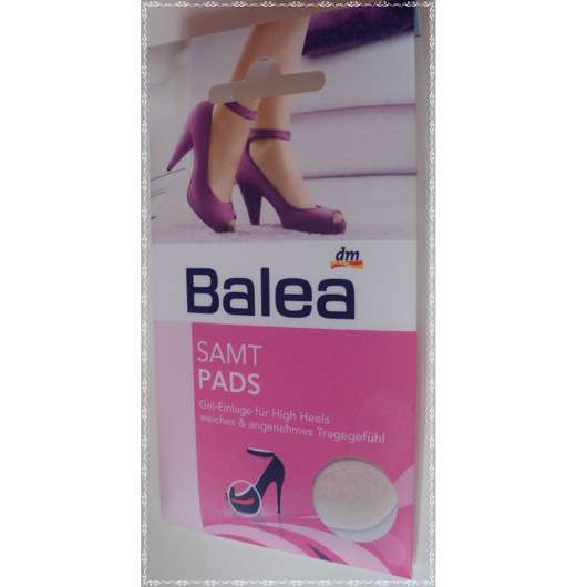 Balea Samt Pads Gel-Einlage für High Heels