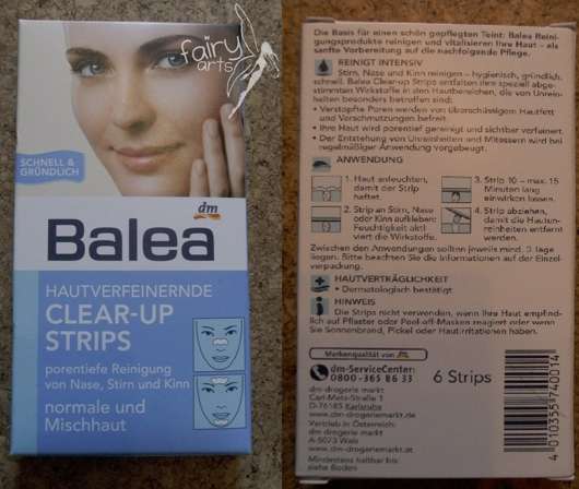 Balea Hautverfeinernde Clear-Up Strips