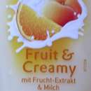 duschdas Fruit & Creamy Duschgel mit Frucht-Extrakt & Milch