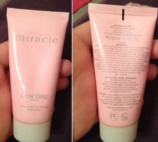 <strong>Lancôme</strong> Miracle Body Lotion