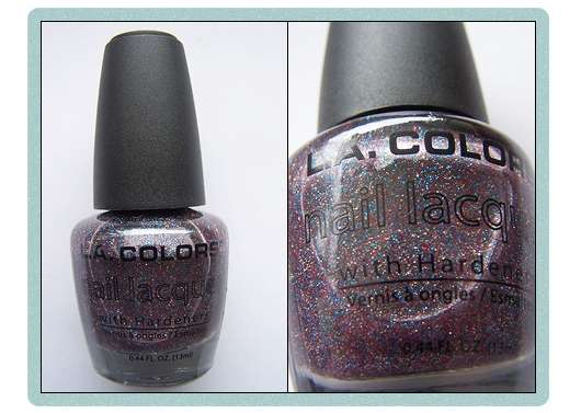 <strong>L.A. Colors</strong> Nail Lacquer With Hardeners - Farbe: NP263 Rainbow Glitter