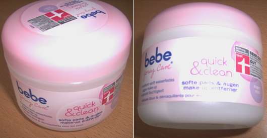 bebe Young Care quick & clean softe pads & augen make-up entferner