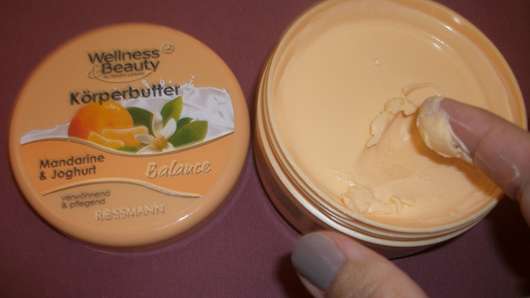 Wellness & Beauty Körperbutter Mandarine & Joghurt