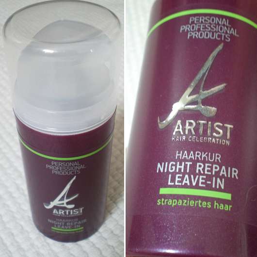 Artist Hair Celebration Haarkur Night Repair Leave-In
