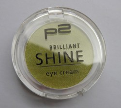 Produktbild zu p2 cosmetics brilliant shine eye cream – Farbe: 020 groovy green