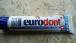 Test Zahncreme Eurodont Aktiv Fresh Zahncreme Testbericht Von Floower