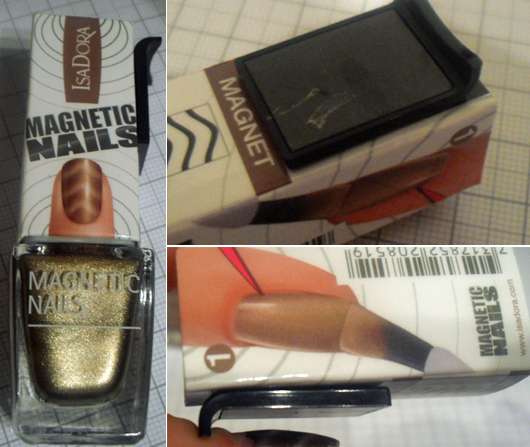 IsaDora Magnetic Nails Nagellack, Farbe: 851 Gun Metal