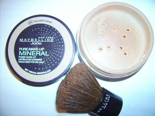 Maybelline Jade Pure.Make-up Mineral Puder Make-up, Nuance: 08 Golden Sand