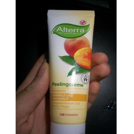 Alterra Peelingcreme Pfirsich