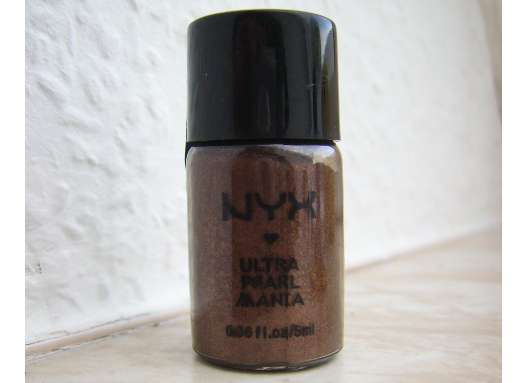 NYX Ultra Pearl Mania Pigment, Farbe: 23 Walnut Pearl