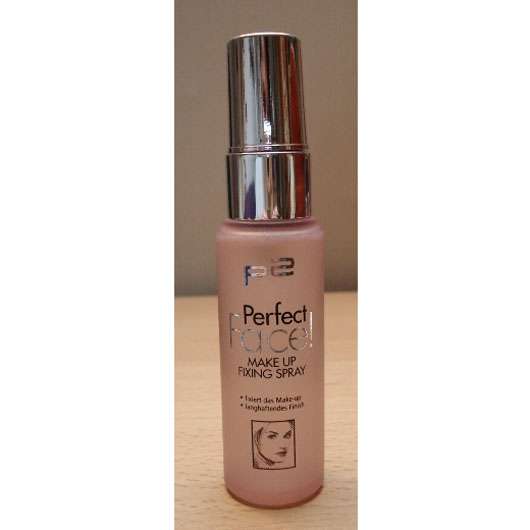 p2 perfect face! make up fixing spray