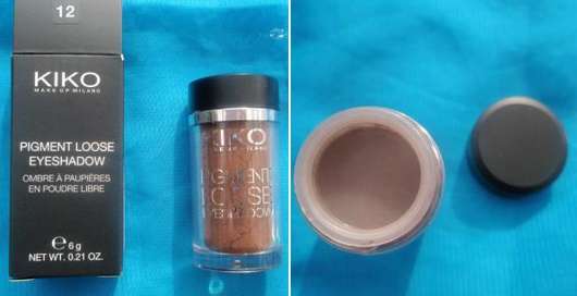 KIKO Pigment Loose Eyeshadow, Farbe: 12 Cocoa