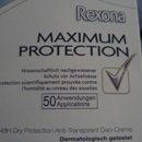 Rexona Maximum Protection Deo-Creme
