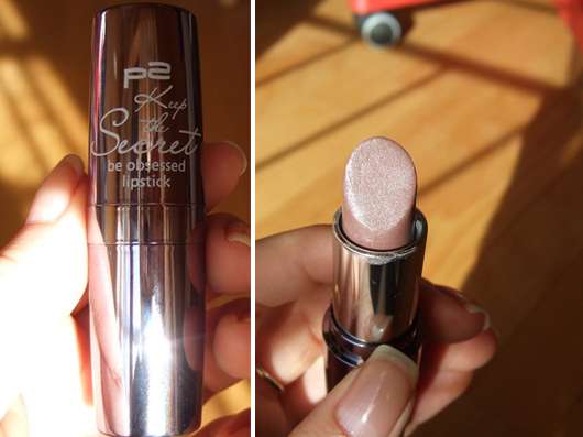 p2 keep the secret be obsessed lipstick, Farbe: 010 satin sheen rosé (LE)