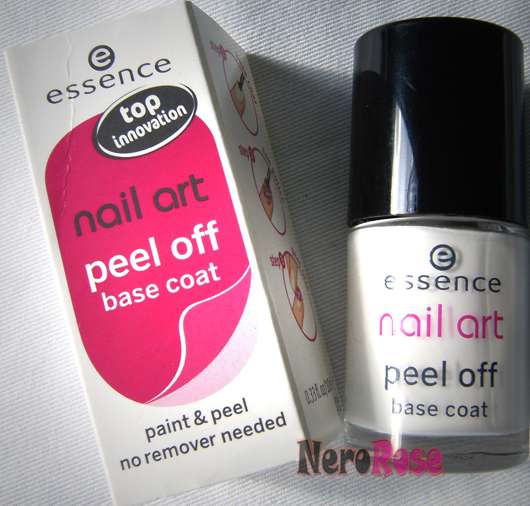 essence nail art peel off base coat