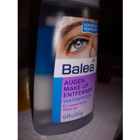 Balea Augen Make-up Entferner waterproof (ölhaltig)