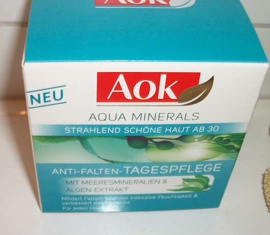 Test Anti Ageing Aok Aqua Minerals Anti Falten espflege Testbericht Von Esposa1969