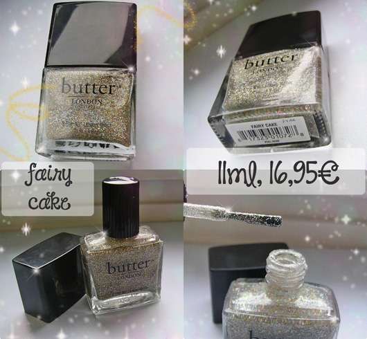 butter LONDON 3 Free Nail Lacquer-Vernis, Farbe: Fairy Cake (LE)