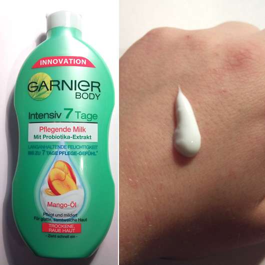 Garnier Body Intensiv 7 Tage Pflegende Milk Mango-Öl