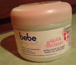 Produktbild zu bebe® Young Care quick & clean softe pads & augen make-up entferner