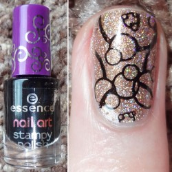 Produktbild zu essence nail art stampy polish – Farbe: 02 black