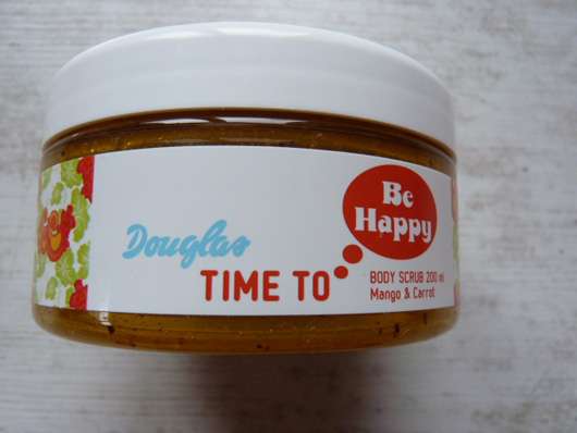 Douglas Time To… Be Happy Body Scrub Mango & Carrot