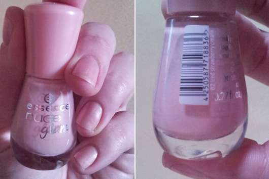 essence nude glam nail polish, Farbe: 02 iced strawberry cream