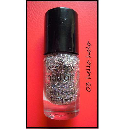 essence nail art special effect topper, Farbe: 03 hello holo