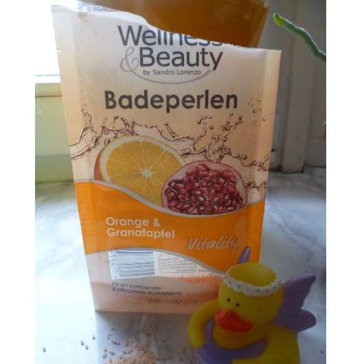 Produktbild zu Wellness & Beauty Badeperlen Orange & Granatapfel