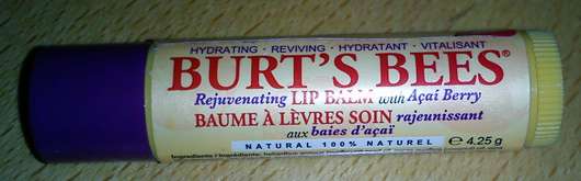 <strong>Burt’s Bees</strong> Rejuvenating Lip Balm with Acai Berry