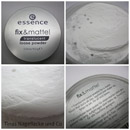 essence fix & matte! translucent loose powder