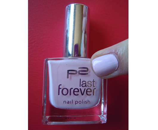 p2 last forever nail polish, Farbe: 130 lovely moment