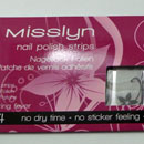 Misslyn nail polish strips, Design: 34 spring fever