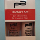 p2 Doctor’s Set: 2in1 Intensivpflege für strapazierte Nägel