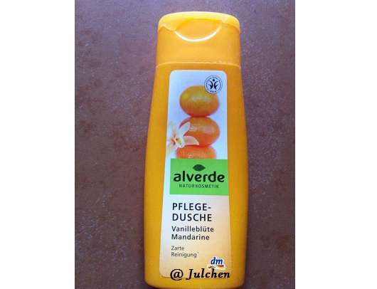 alverde Pflegedusche Vanilleblüte Mandarine