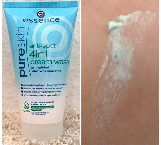 <strong>essence pure skin</strong> anti-spot 4in1 cream wash