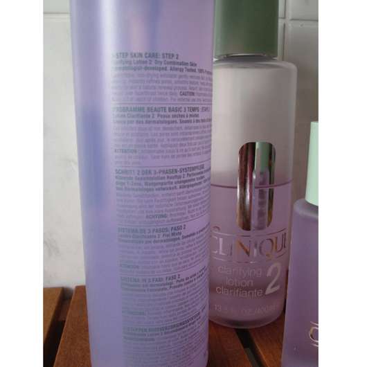 Test - Gesichtswasser - Clinique Clarifying Lotion 2 - Pinkmelon