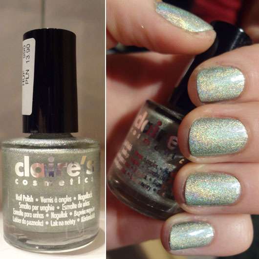 <strong>Claire’s</strong> Nail Polish Holographic - Farbe: Hellgrün