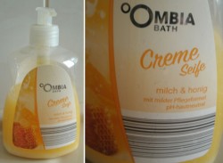 Produktbild zu Ombia Bath Creme Seife Milch & Honig