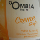 Ombia Bath Creme Seife Milch & Honig