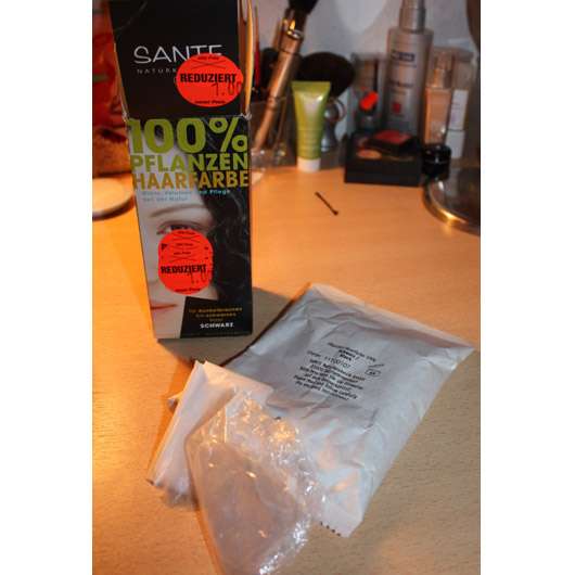 <strong>SANTE</strong> Pflanzen-Haarfarbe - Farbe: Schwarz